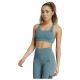 Adidas Γυναικείο μπουστάκι Powerreact Rib Medium Support Bra